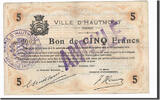 France 5 Francs Banknote, Pirot:59-1291, Hautmont -