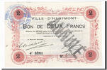 France 2 Francs Banknote, Pirot:59-1300, Hautmont -