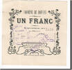 France 1 Franc Banknote, Pirot:59-2234, Rousies -