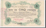 France 5 Francs Banknote, Pirot:59-2375, Solre-le-Château -