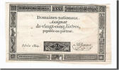 France 25 Livres Banknote, A.Jame, 1793-06-06, KM:A71 -