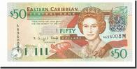 East Caribbean States 50 Dollars Banknote, Undated (2003), KM:45m -