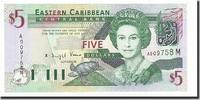 East Caribbean States 5 Dollars Banknote, Undated (2003), KM:42m -