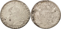 Spanish Netherlands Escalin Coin, BRABANT, Antwerp, Silver -