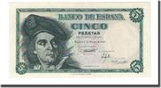 Spain 5 Pesetas Banknote, 1948-03-05, KM:136a -