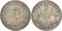 Australia Threepence Coin, George V, Silver, KM:24 -