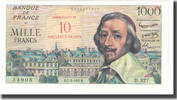 France 10 Nouveaux Francs on 1000 Francs 1957-03-07, D.327 -