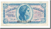 Spain 50 Centimos Banknote, KM:93 -
