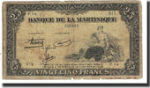 Martinique 25 Francs KM:17 -