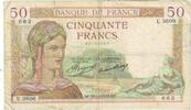 France 50 Francs Cérès, P. Rousseau and R. Favre-Gilly, 1935-12-19 -