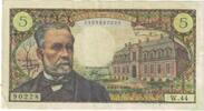 France 5 Francs Pasteur, R.Tondu-P.Gargam-H.Morant, 1966-11-04 -