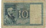 Italy 10 Lire Banknote, 1935-06-18, KM:25a -