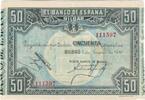 Spain 50 Pesetas Banknote, 1937-01-01, KM:S564 -