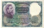 Spain 50 Pesetas Banknote, 1931-04-25, KM:82 -