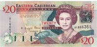 East Caribbean States 20 Dollars Banknote, KM:39k -