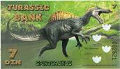 Spain Tourist Banknote Banknote, JURASSIC BANK 7 DIN -