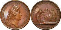 France Medal Louis XIV, La Nouvelle Ordonnance, Mauger, AU(55-58) -