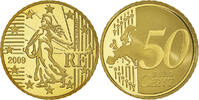 France 50 Euro Cent Paris, Proof, Brass, KM:1412 -