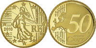 France 50 Euro Cent Paris, Proof, Brass, Gadoury:6a., KM:1412 -