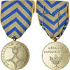 France Medal Commémorative d'Afrique du Nord, WAR, Excellent Quality, Bronze -