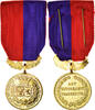 France Medal Fédération musicale du Nord-Pas-de-Calais, Uncirculated, Gilt -