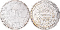 France 10 Euro Picardie, Silver -