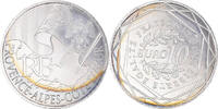 France 10 Euro Provence-Alpes-Cote d'Azur, Silver, KM:1668 -