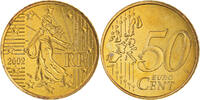 France 50 Euro Cent Paris, BU, Brass, KM:1287 -
