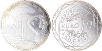 France 10 Euro Jean Paul Gaultier, 8/24, Silver -