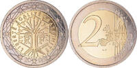 France 2 Euro Paris, BE, Bi-Metallic, KM:1289 -