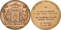 Belgium Medal Antwerpen, S.P.Q.A, Bronze -