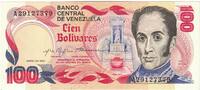 100 Bolivares 1980 Venezuela Geldschein, 1980-01-29, KM:59s, UNZ UNZ