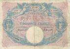 France 50 Francs Bleu et Rose, Fayette:14.34, KM:64f -