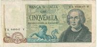 Italy 5000 Lire Banknote, 1977-11-10, KM:102c -