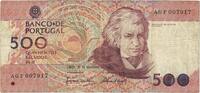 Portugal 500 Escudos Banknote, 1987-11-20, KM:180a -