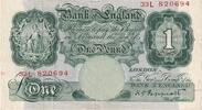 Great Britain 1 Pound Banknote, KM:369a -