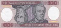 Brazil 100 Cruzeiros Banknote, KM:198b -