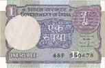 India 1 Rupee KM:78a -