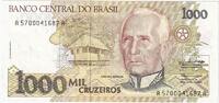 Brazil 1000 Cruzeiros KM:231b -