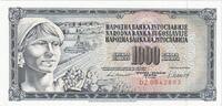 Yugoslavia 1000 Dinara 1981-11-04, KM:92d -