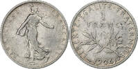 France Franc Semeuse, Paris, Silver, Gadoury:467, KM:844.1 -