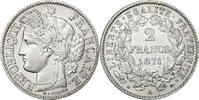 France 2 Francs Cérès, Paris, Silver, Gadoury:530, KM:817.1 -