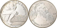 France 10 Euro Auguste Rodin, Proof, Paris, Silver -