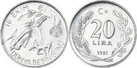 Turkey 20 Lira Istanbul, Aluminum, KM:946 -