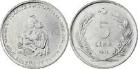 Turkey 5 Lira Istanbul, Stainless Steel, KM:909 -