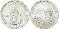 Turkey 200 Lira Istanbul, Silver, KM:919 -