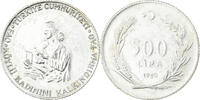 Turkey 500 Lira Istanbul, Silver, KM:940.1 -