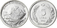Turkey 5 Lira Istanbul, Stainless Steel, KM:939 -