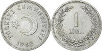 Turkey Lira Istanbul, Silver, KM:883 -