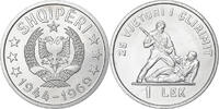 Albania Lek Aluminum, KM:48 -